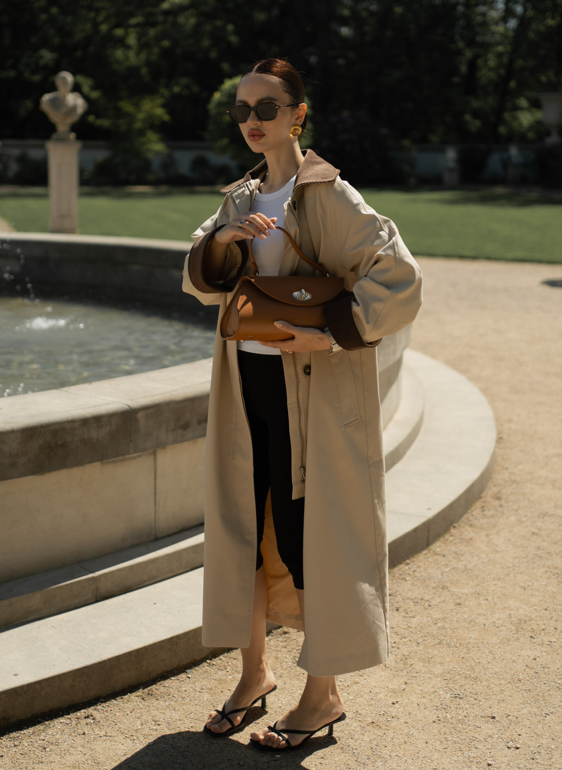 Prestige Milano - Wholesale Tote Bag - Women's - Borsa Florence in pelle Togo color cuoio8