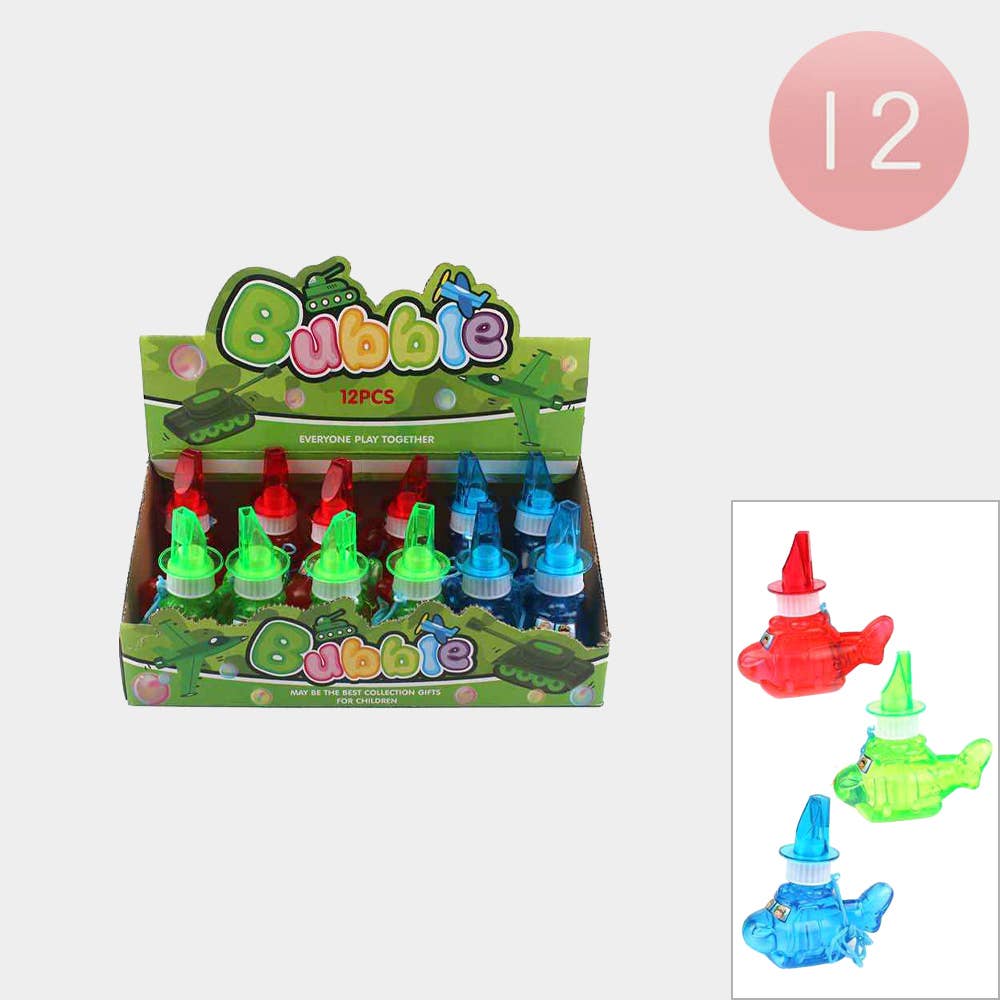 Sensibling Corp. - Wholesale Bubble Wand - Kids - 12PCS - Submarine Bubble Toys0