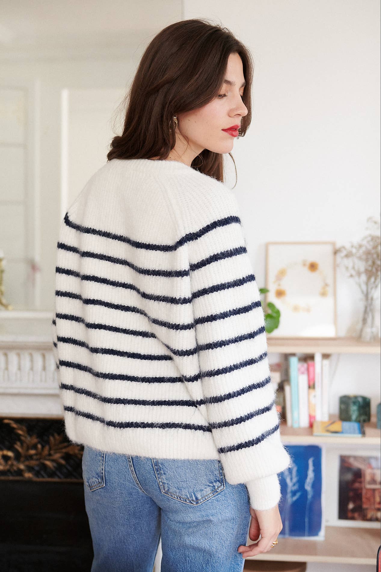 Nathael Paris - Wholesale Knit Sweater - Women's - Loose alpaca and wool sweater24