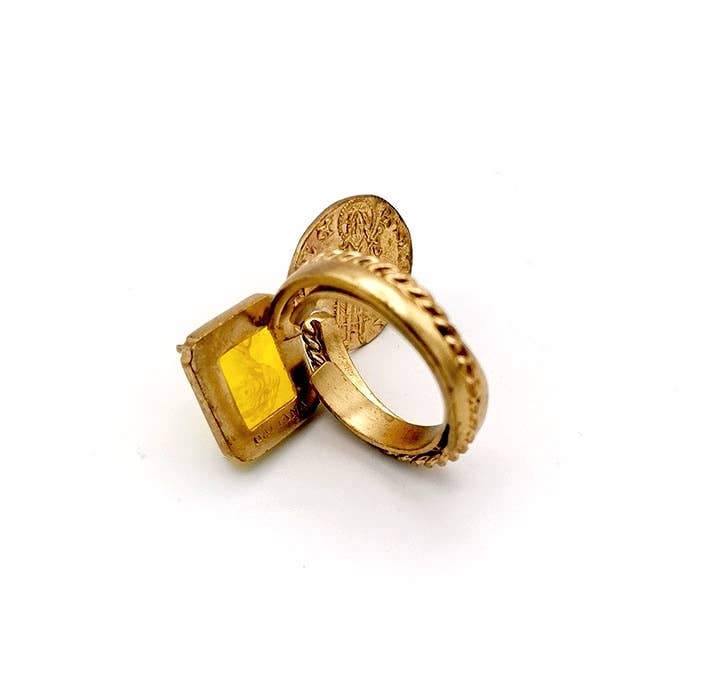 Patrizia Daliana - Wholesale Cocktail/gelegenheidsring - Patrizia Daliana | « Fiorino & Giglio » - AN-FI ring maat 12 tot 182