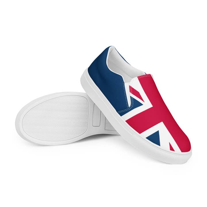 Jolly & Goode - Wholesale Slip On Sneakers - Women's - Women’s Union Jack Slip-On Shoes8