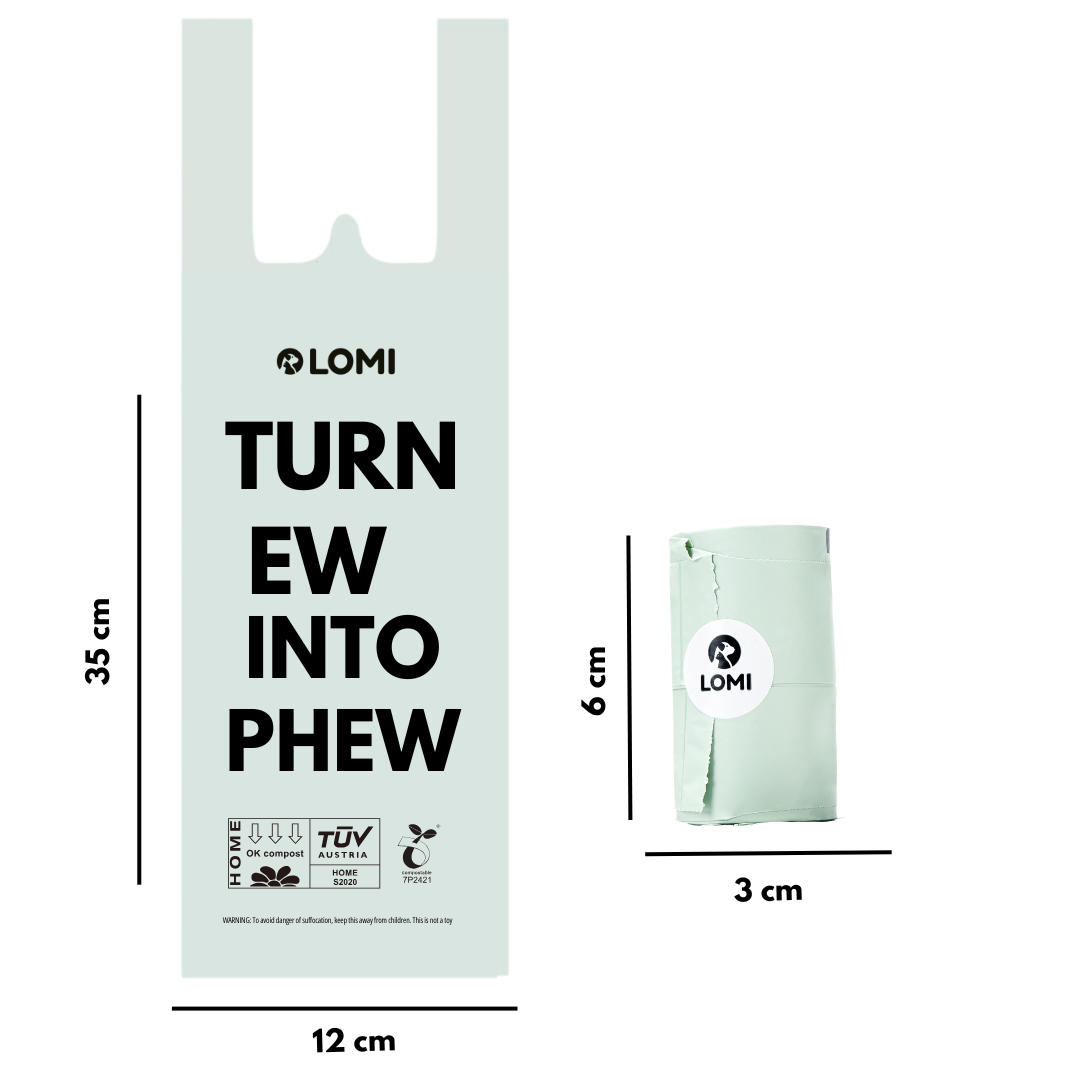LOMI Pet Care - Wholesale Pet Poop Bag - 100% Compostable Poop Bags – Eco-Friendly0