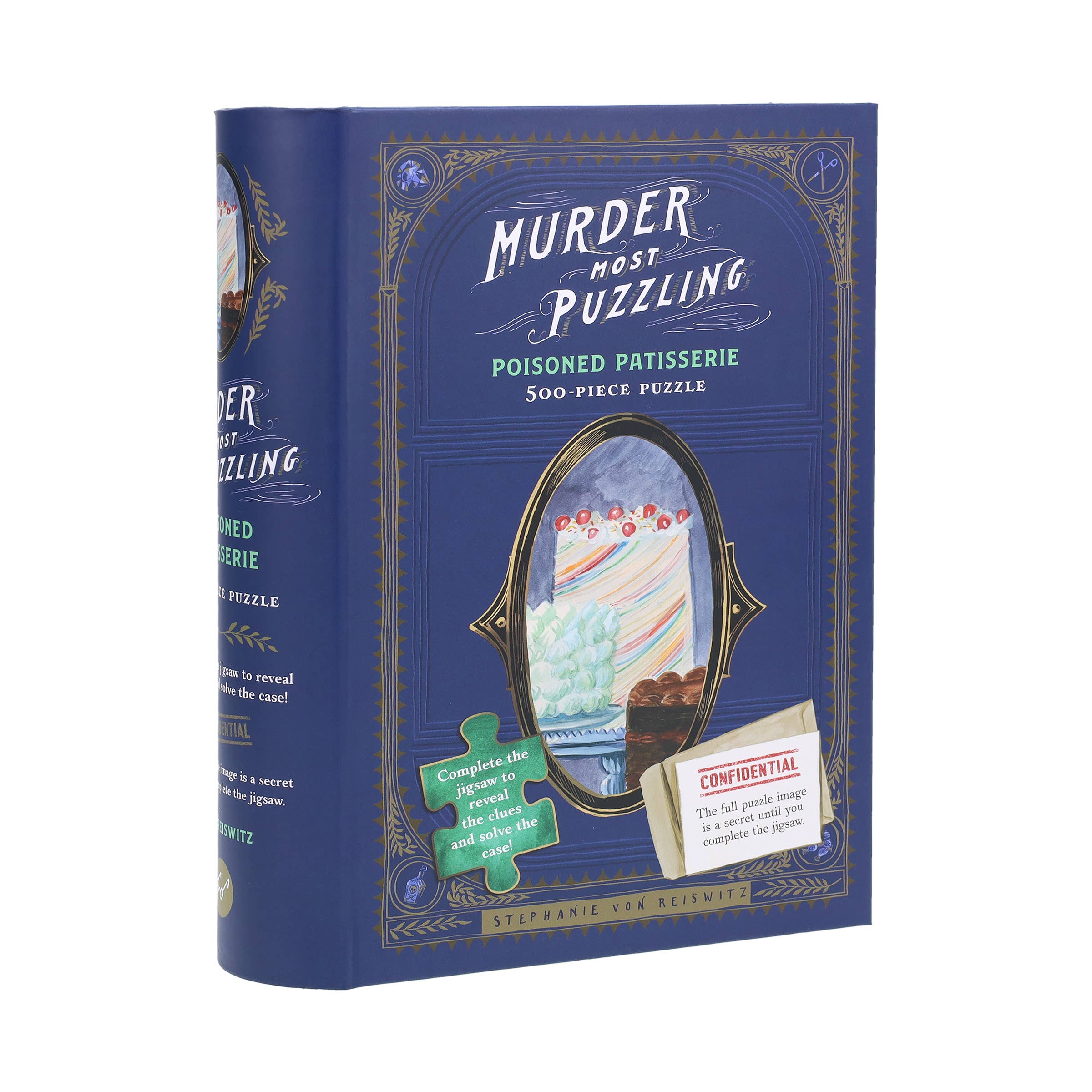 Chronicle Books - Wholesale Puzzle - Adult - Murder Most Puzzling: Poisoned Patisserie 500-Piece Puzzle5