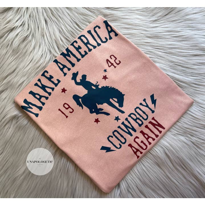 Make America Cowboy Again for wholesale by Unapologetic Clothing