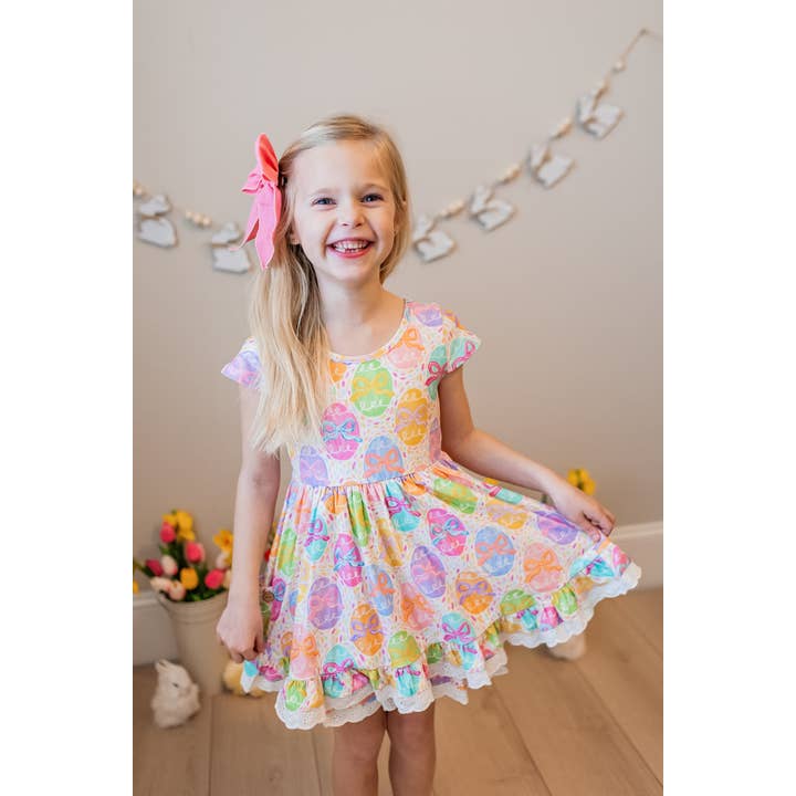 Myra Dress - Egg Hunt for wholesale by Cheeky Plum
