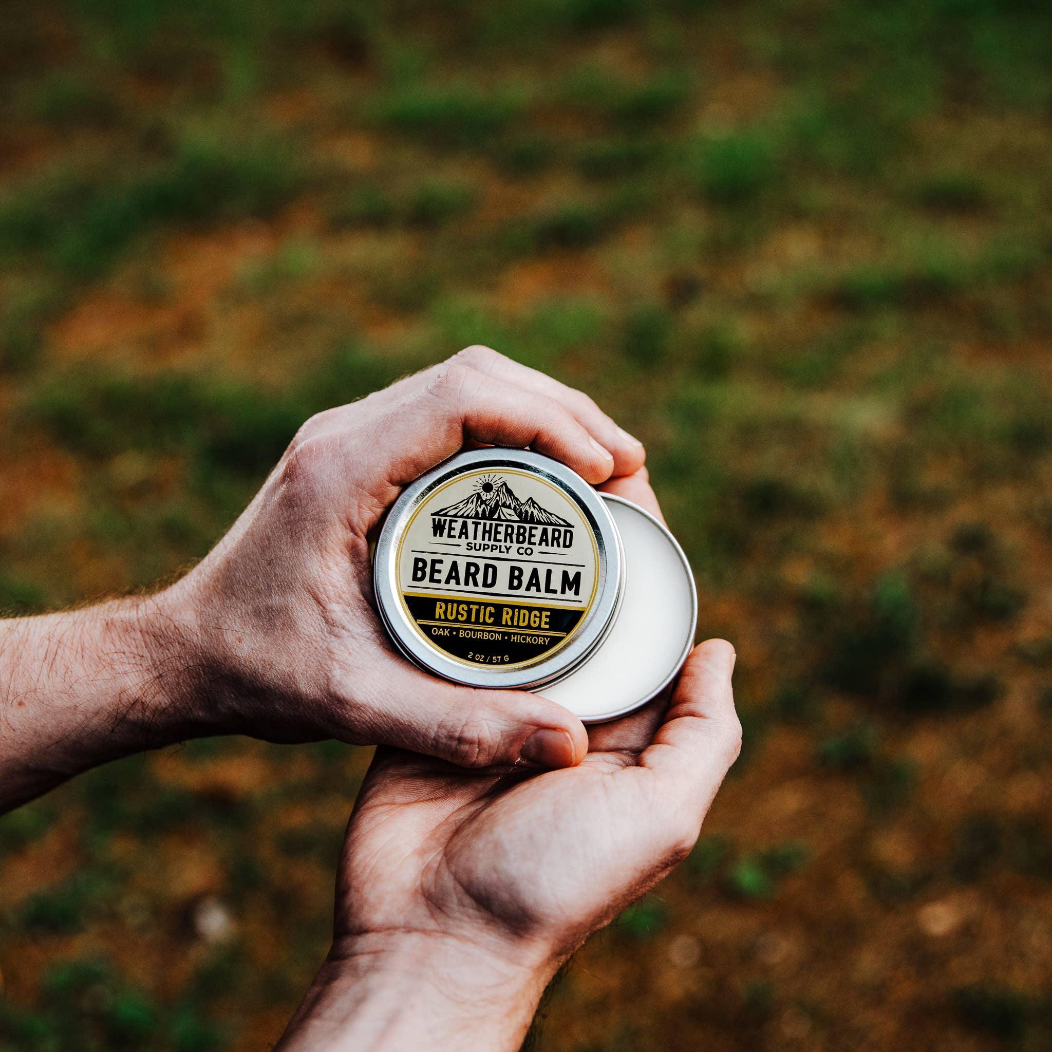 Weatherbeard | Beard Oils, Balms, Butters, & Cologne For Men - Wholesale Beard Styling Product - Rustic Ridge Beard Balm - Oak, Hickory, Bourbon3
