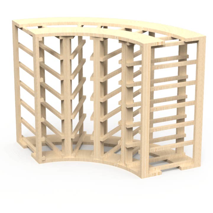 Corner Wine Cube for wholesale by Wine Stash