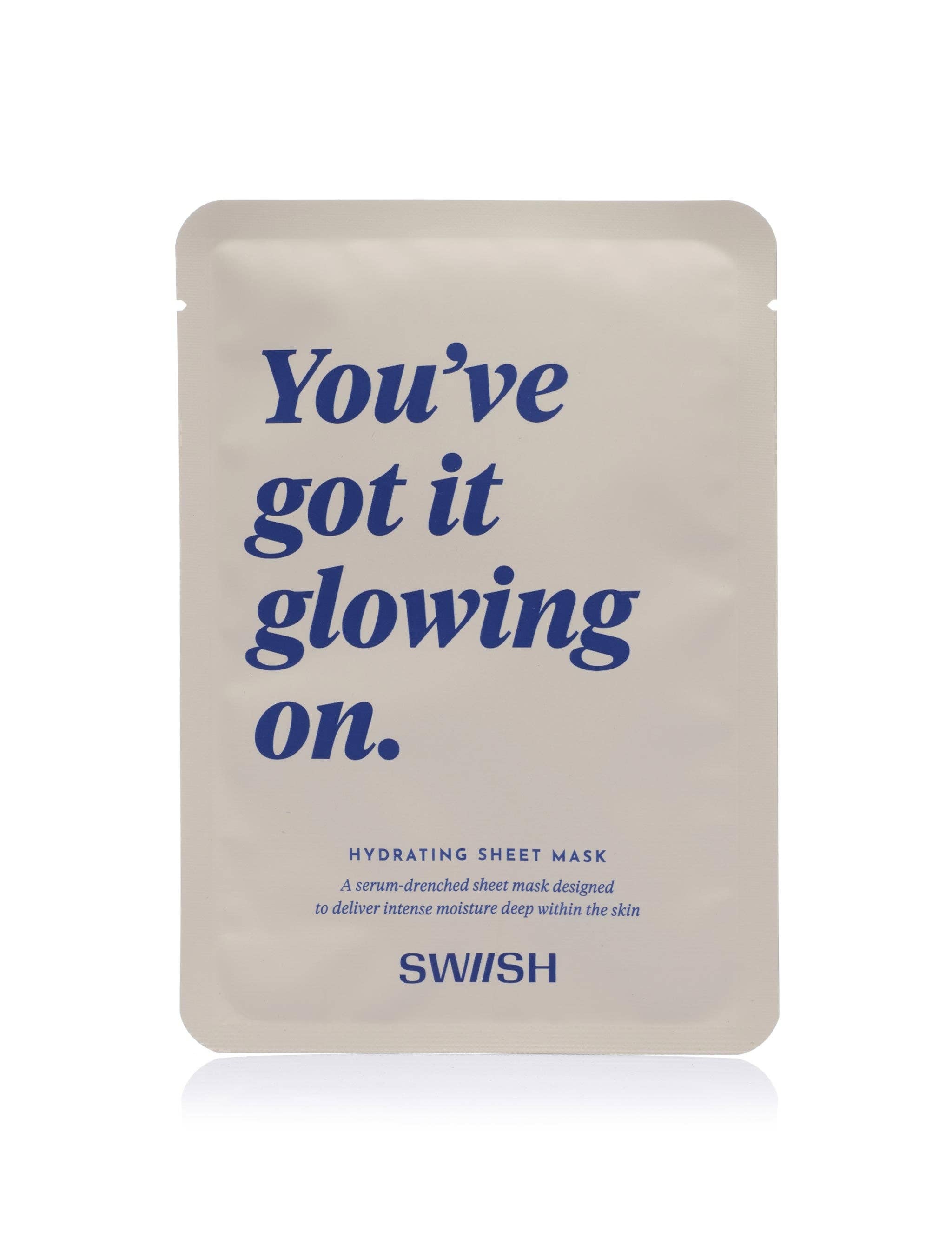 SWIISH - Wholesale Skincare Face Mask - Glow Getter Sheet Mask