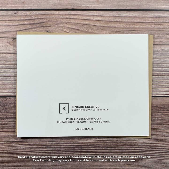 Kincaid Creative - Wholesale Friendship Card - Best Friend Card. Soul Sister Gift. Maid of Honor Card.