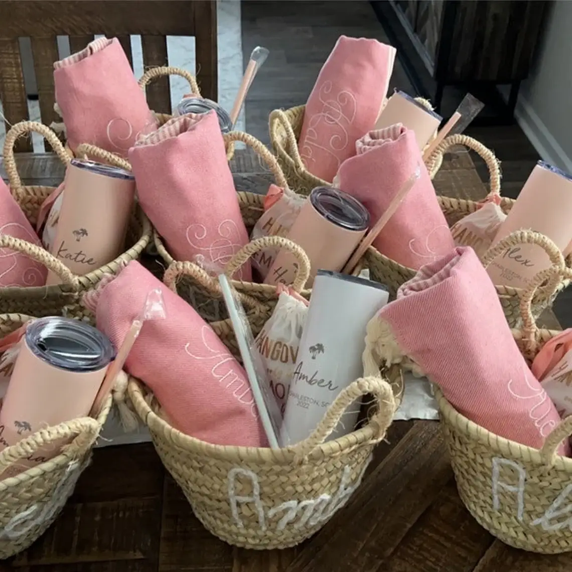 Moroccan Natural bazaar – Saco de presente por atacado – Bolsa Personalizada para Festa de Despedida de Solteira, Bolsa para Madrinhas5