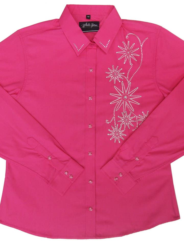Ladies Embroid Rowell <br> 214-1426 for wholesale by White Horse Apparel