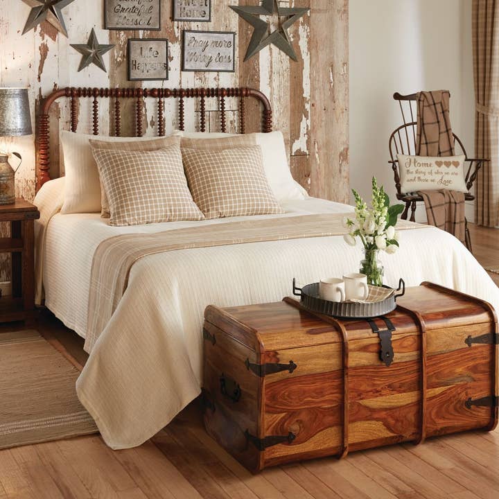 Park Designs - Wholesale Bedding Set - Farmington Queen Bedspread - Cream