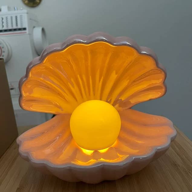 Green Pastures Wholesale - Wholesale Decorative Tabletop Object - Pearl Decor Shell Jewelry Tray and Table Lamp12