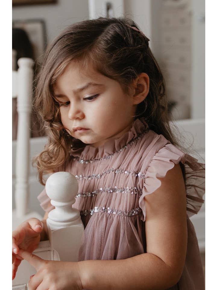 Lepela - Wholesale Dress - Kids - Scarlett | Cotton Tulle Dress | Tosca