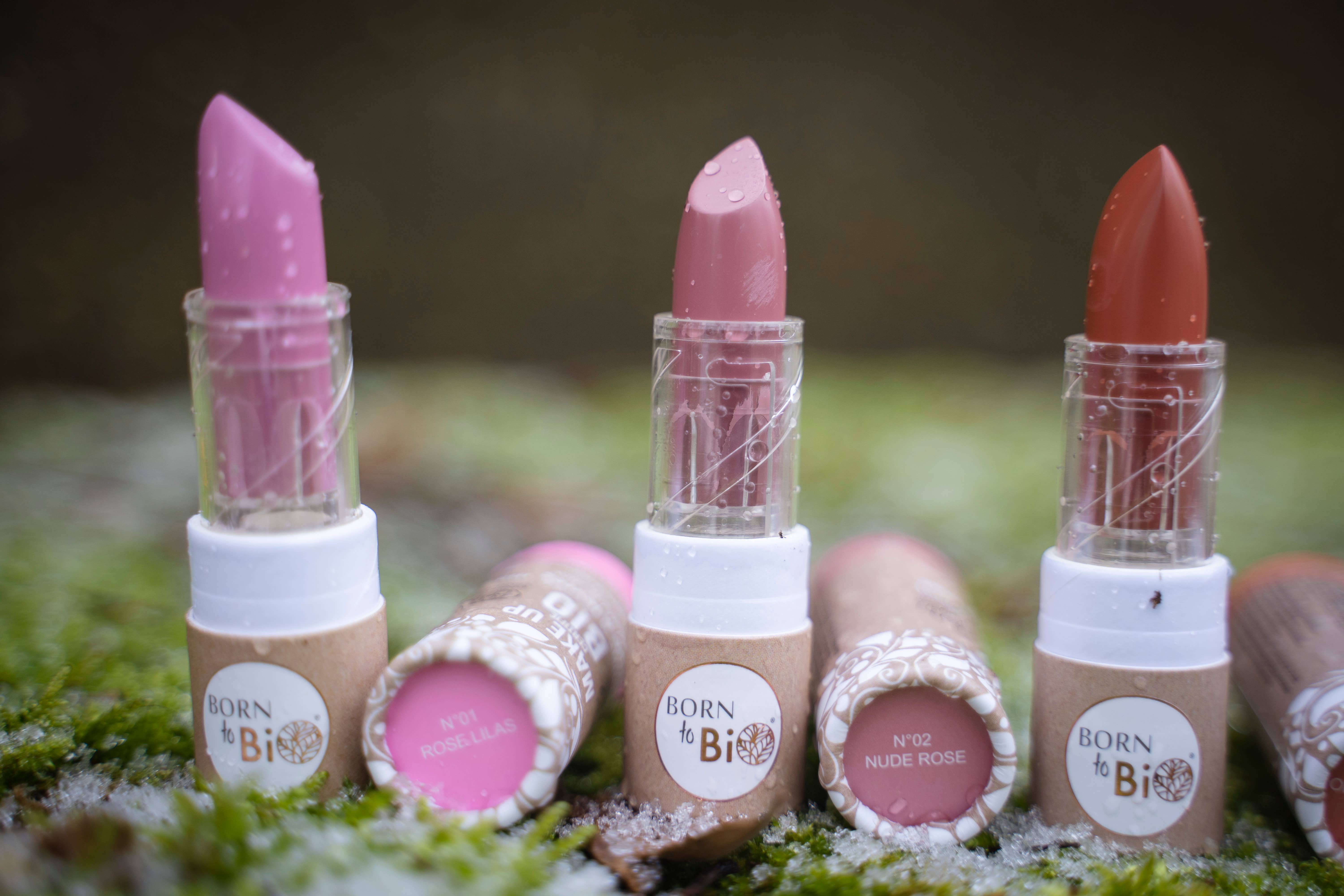 Les Laboratoires Bio Seasons - Wholesale Lipstick - Red A Organic Mat Lip - N ° 1 Lilas pink 3.5g1