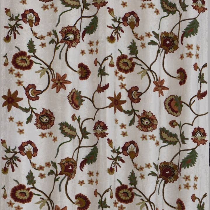 Aventura- Impresionante tela blanca tejida a mano para venta al por mayor de Jersey Lily