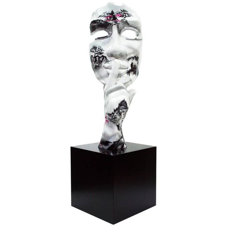 SILENCE BLOSSOM - Handpainted Art Figurine for wholesale by JULIARTE