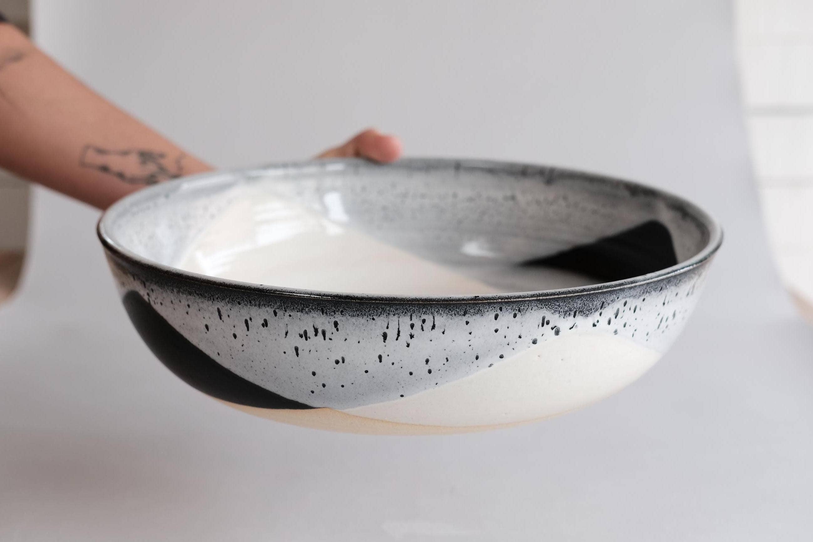 FHAR Studio - Wholesale Mixing Bowl - core - large low serving bowl - handmade porcelain1