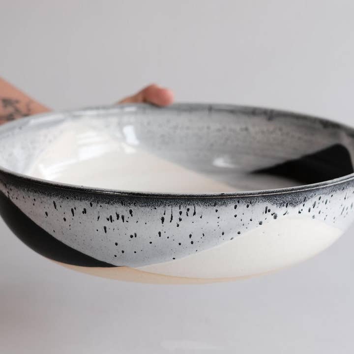 FHAR Studio - Wholesale Mixing Bowl - core - large low serving bowl - handmade porcelain1