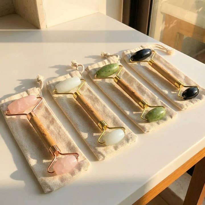 Bamboo Facial Massage Roller | Self Care | Faire Market for wholesale by Bamboo Switch