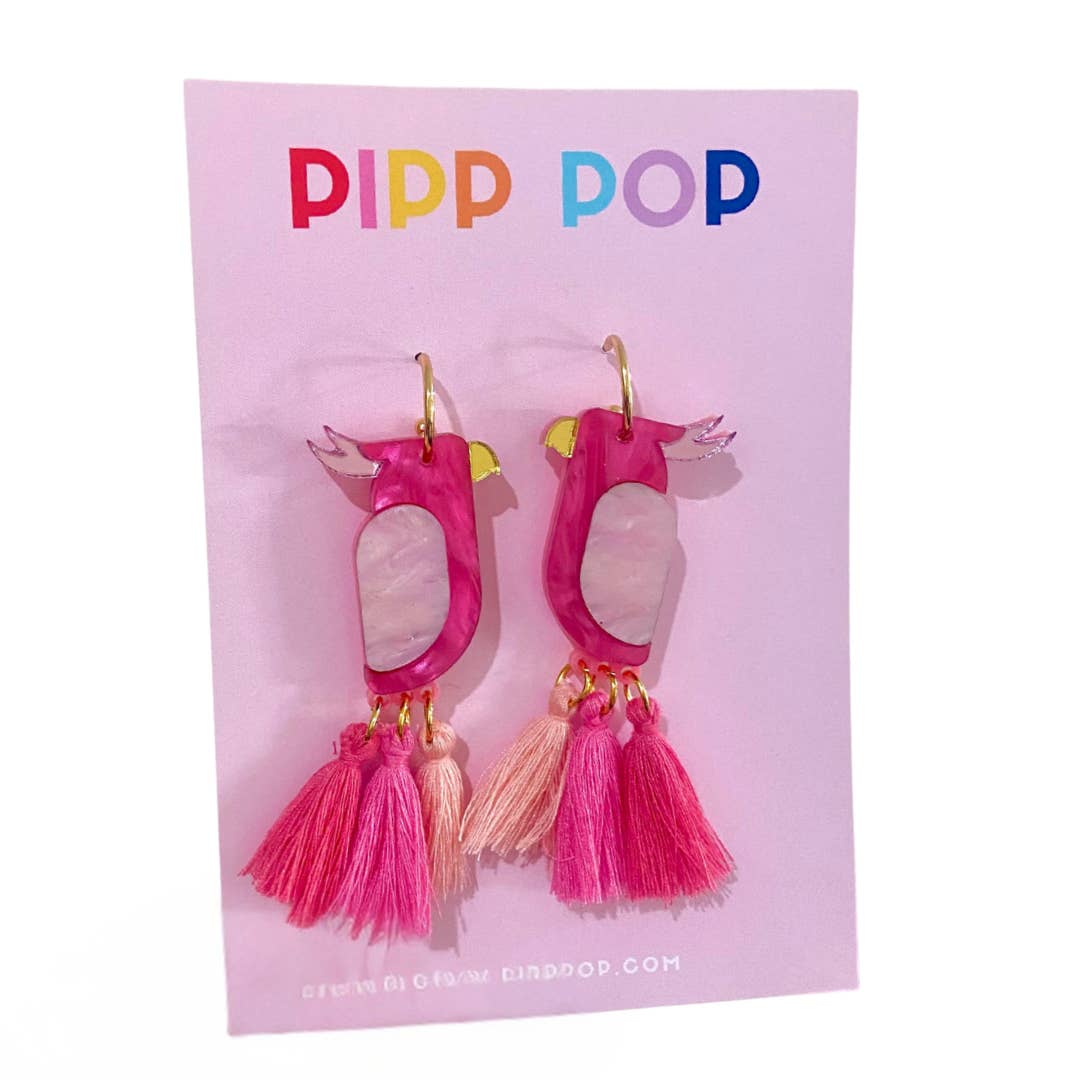 Pipp Pop - Wholesale Dangle Earrings - Pink Galah Dangles