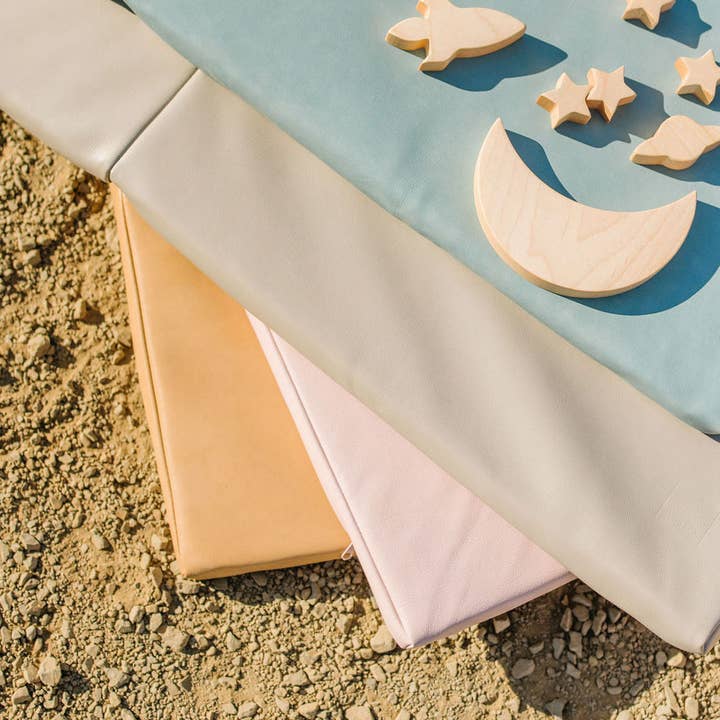 Toki Kids - Wholesale Play mat – Kids & baby - Pebble Vegan Leather Mat18