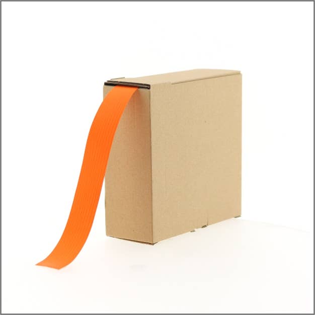 Paperlook - Orange - 30 mm x 100m for wholesale by Mini Art Products