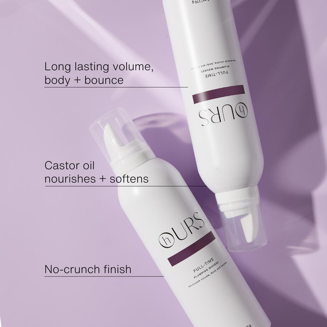 Hours Haircare - Wholesale Hair Styling Gel/Mousse - Full-Time Plumping Mousse1