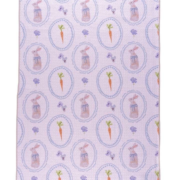 Bloom Towels - Wholesale Tea Towel - B256 Bluebell Bunny2