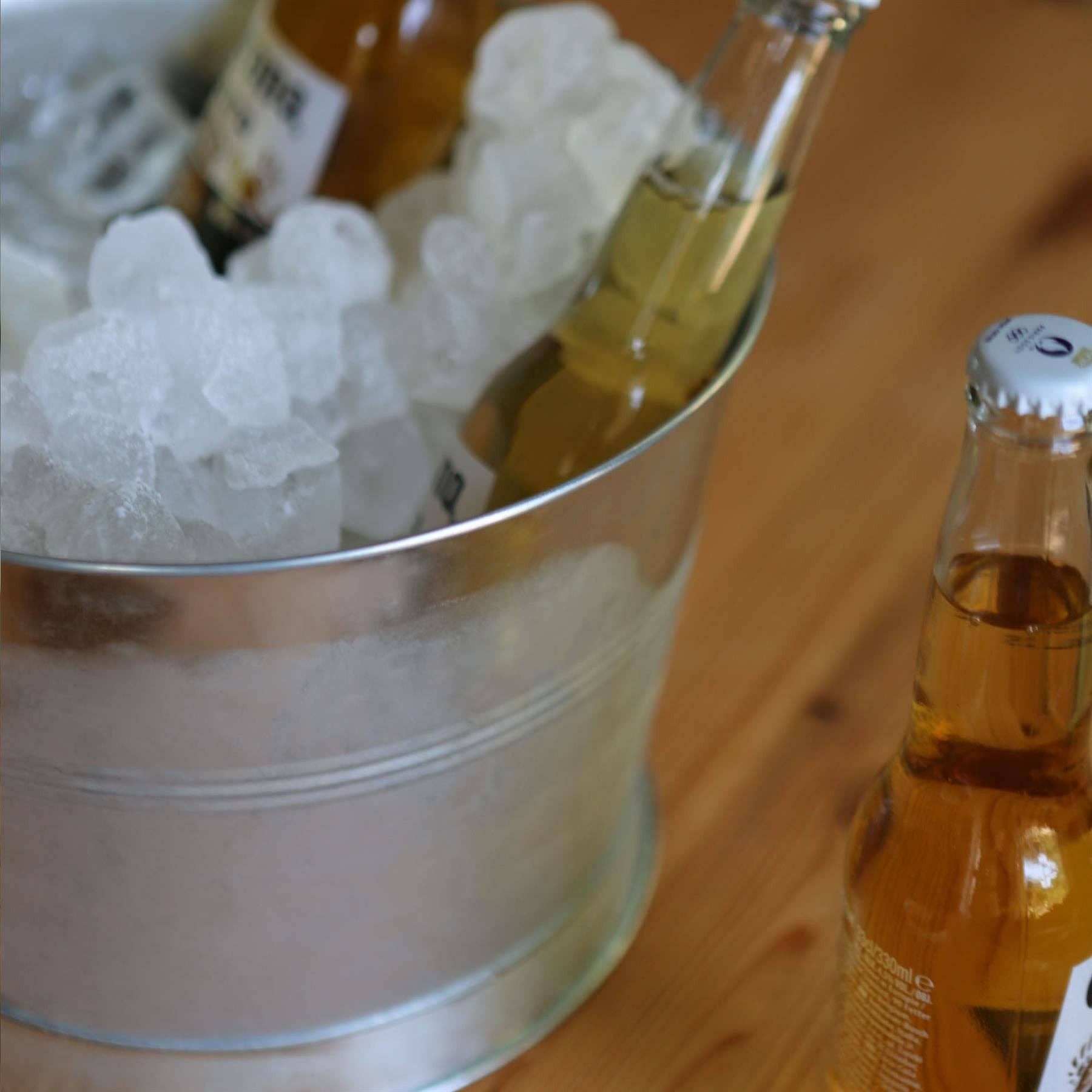 Rinkit Ltd – wholesale Ishink – Handgjord ishink i galvaniserat järn - 26,5 cm - av Rink Drink2