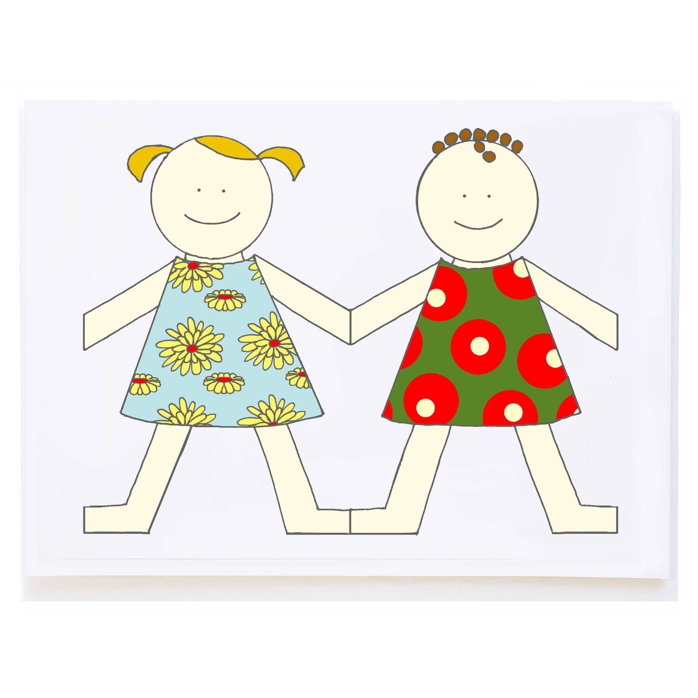 mollyOcards - Wholesale Birthday Card - Paper Dolls0