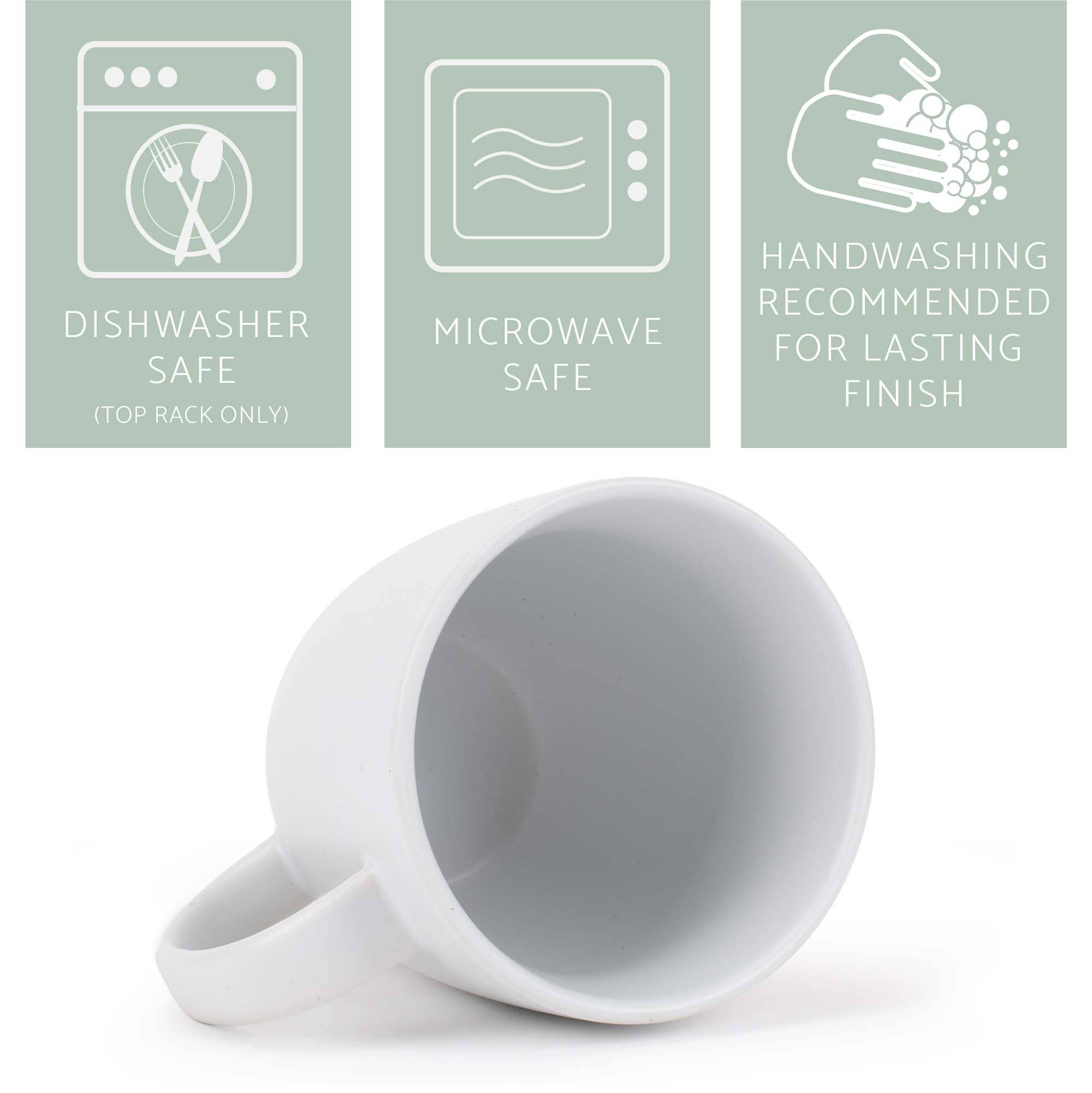 EAST AVENUE - Wholesale Coffee Mug - Mugs 4-Pk Raw Textured Bottom Cool Palette PRICE IS PER MUG3