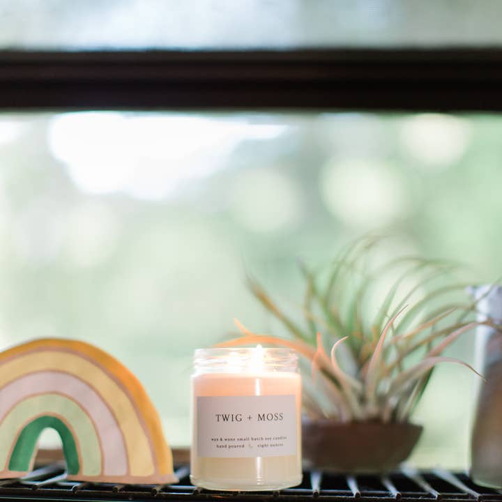 Wax and Wane Candles - Wholesale Jar/filled candle - Twig + Moss Modern Soy Candle7