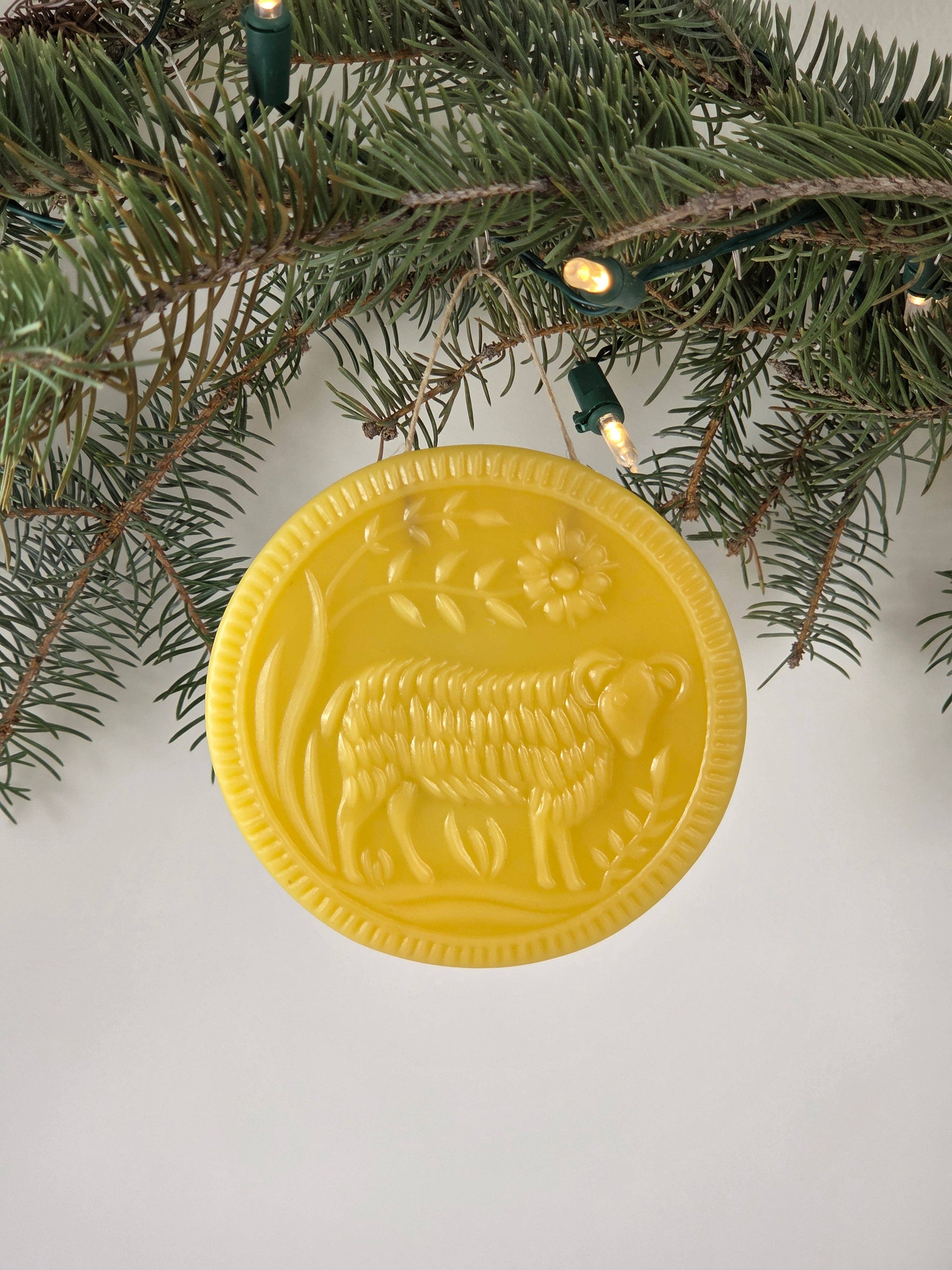 Farm and Hive - Wholesale Ornament - The Old Homestead Sheep | Beeswax Ornament2