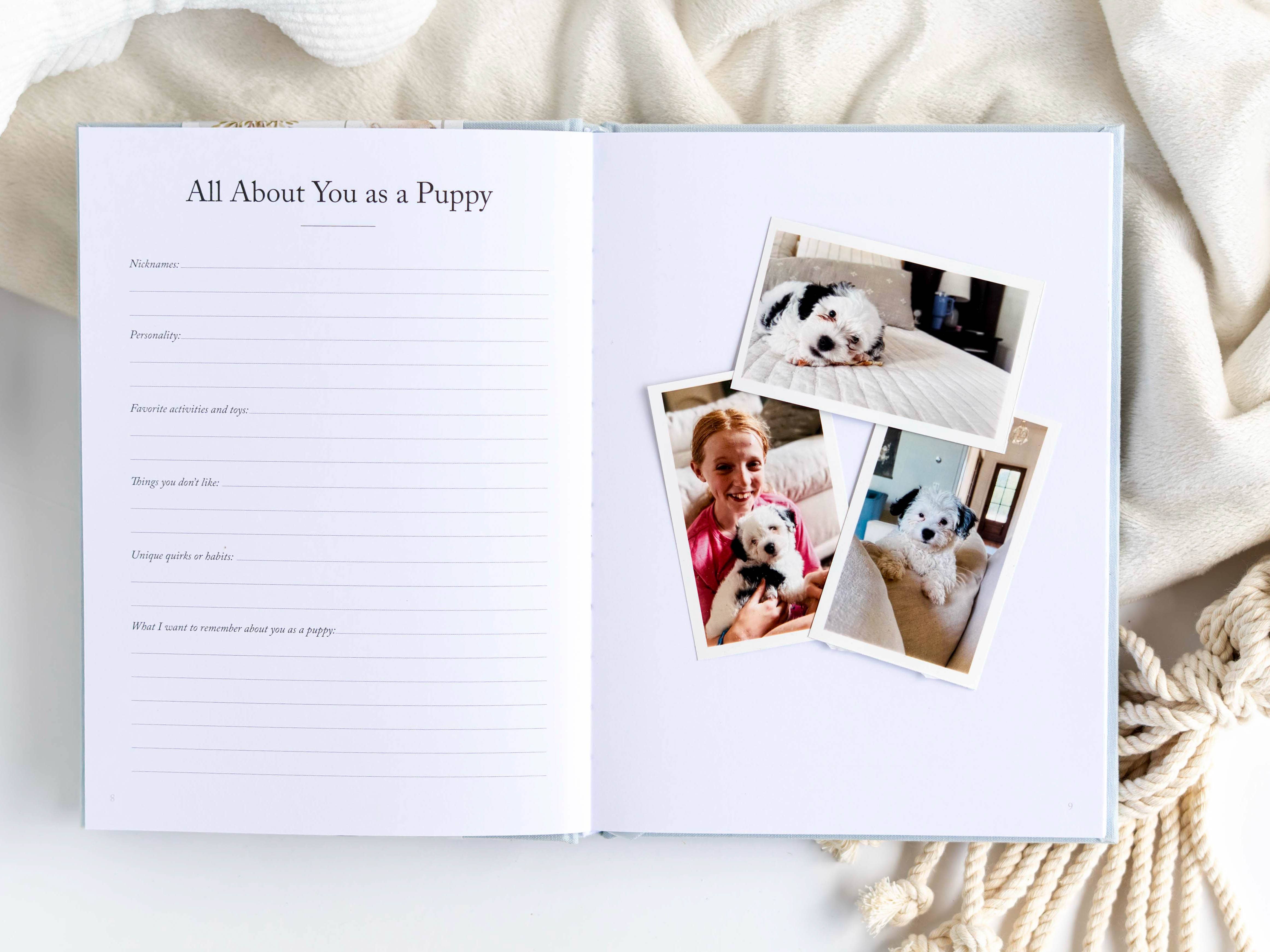 Duncan & Stone Paper Co. – wholesale Journal/diary – Dog Memory Book and Puppy Keepsake Journal | Perfect Gift9