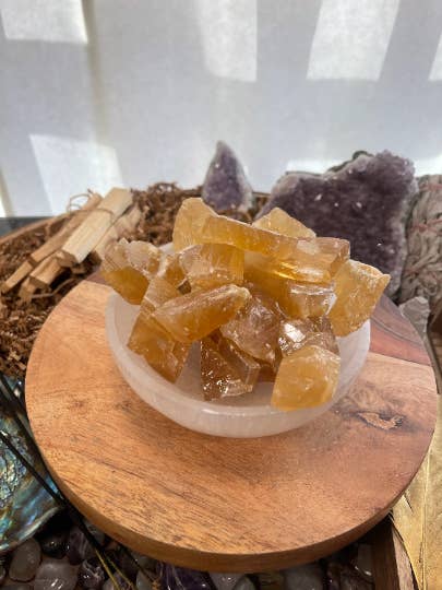 CALCITE MIELE GREZZO Premium Grade... Calcite citrina grezza per la vendita all'ingrosso da parte di CaNatureLover