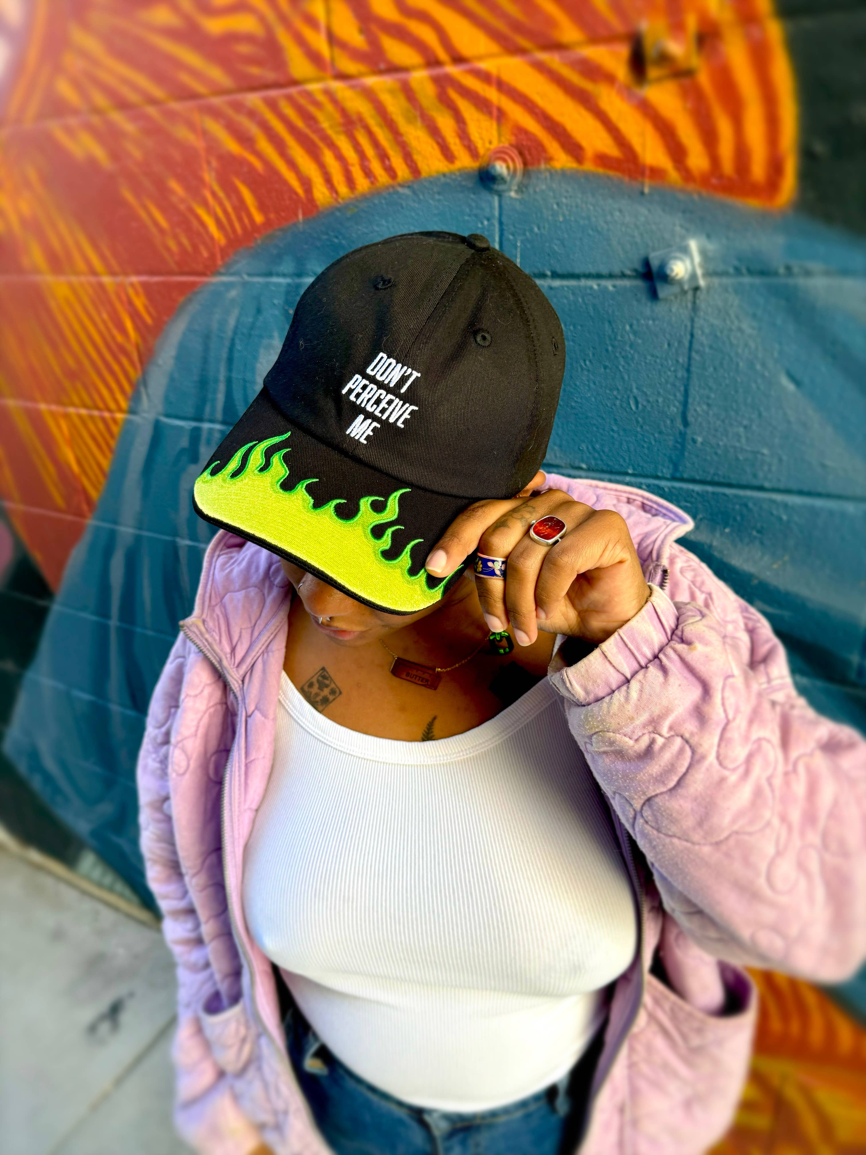 Peach Beast - Wholesale Baseball Cap - Unisex - Don't Perceive Me Dad Hat1