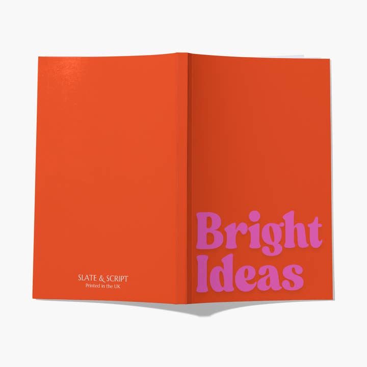 Slate und Script 'Duotone' A5 Bright Ideas Notizbuch 80 Seiten für den Großhandel von Slate and Script