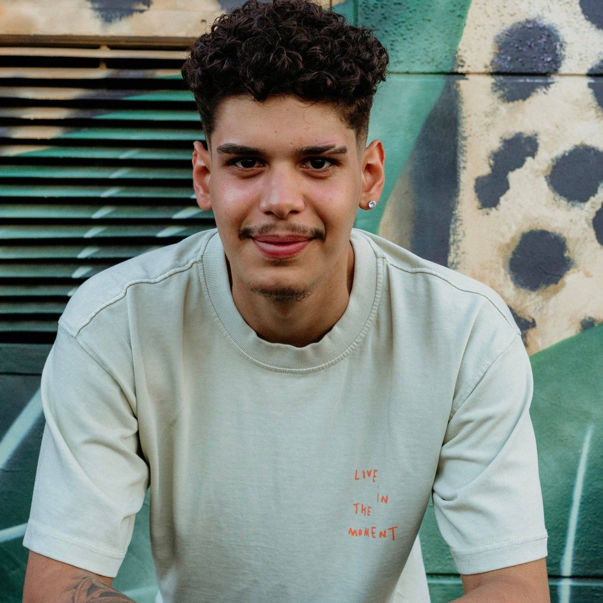 Wear The Peace - Wholesale Screen Printed T-Shirt - Men's - Live In The Moment Heavyweight Tee2