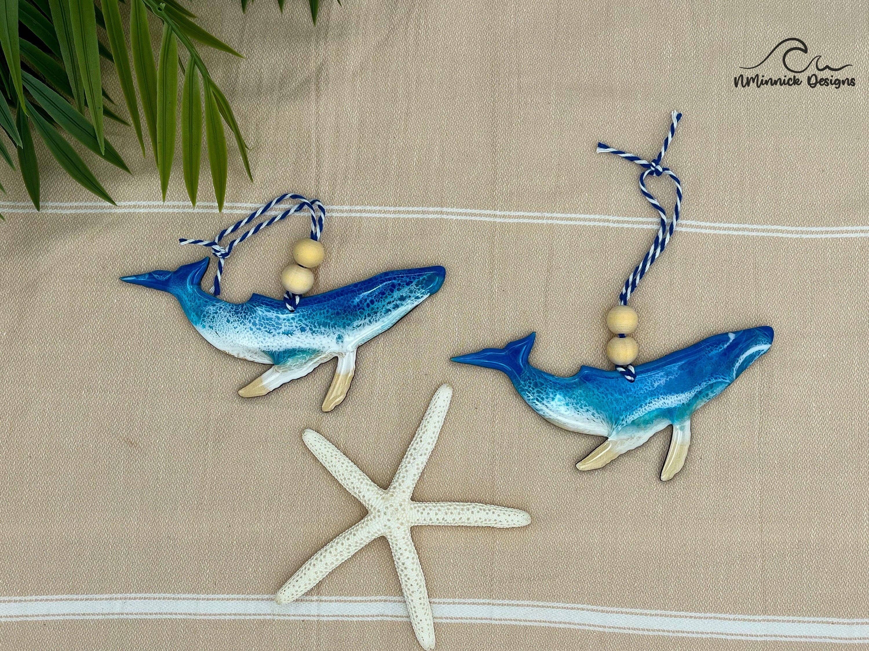 NMinnick Designs - Wholesale Ornament - Humpback Whale Beach Ornament4