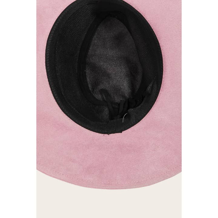 Anarchy Street - Wholesale Fedora - Women's - Braided Faux Suede Fashion Hat