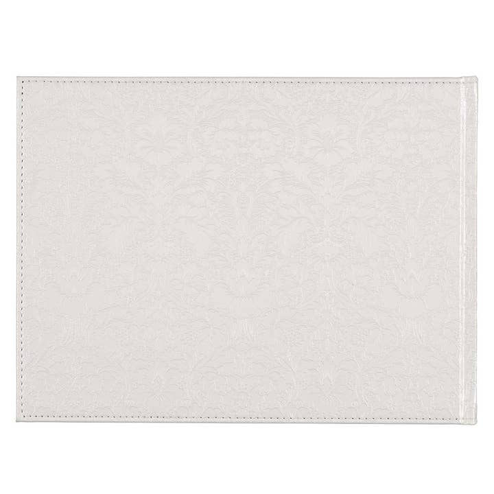 Christian Art Gifts - Wholesale Guest Book - Guest Book White/Gold Mr. & Mrs. Better Together1