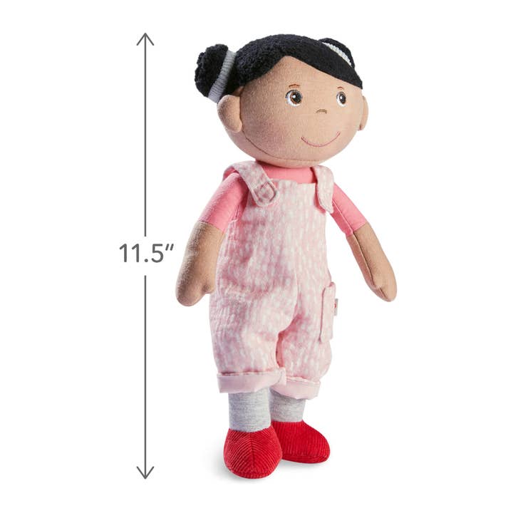 HABA USA - Wholesale Doll - Kids - Snug Up Doll Rumbi - 10" Soft Cuddly Plush Baby Doll
