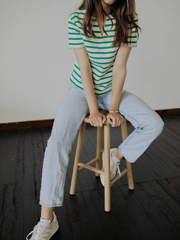 Summer Camp - Wholesale T-Shirt - Women's - Bille T-Shirt Striped3