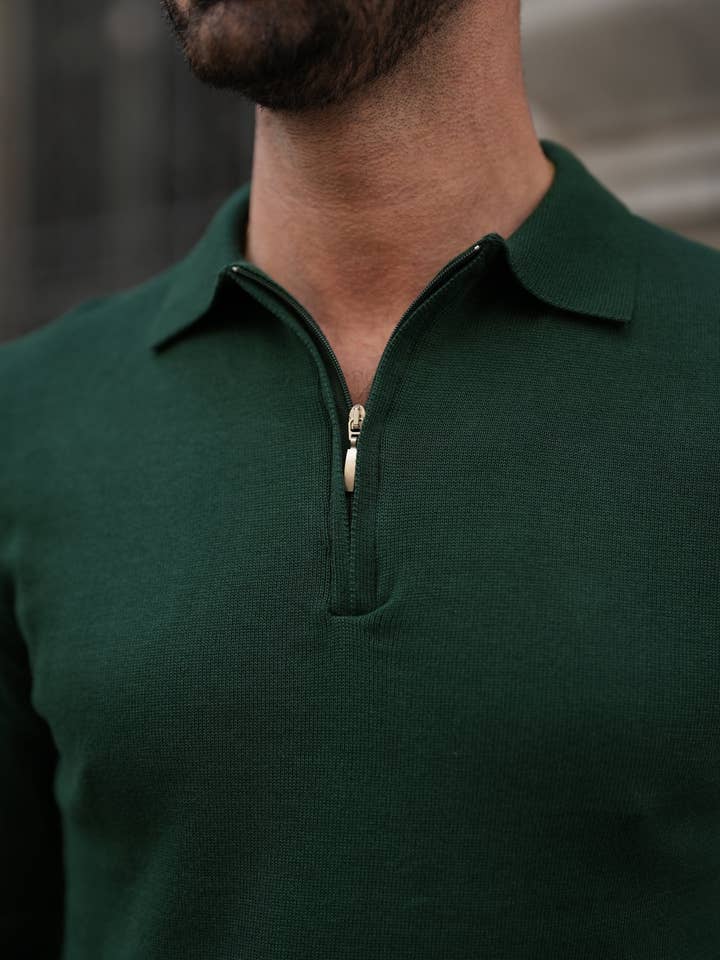 DONATO - Wholesale Polo - Men's - Green Polo