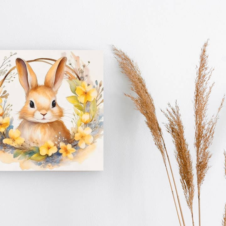 TX USA Corporation - Wholesale Sign - Charming Farmhouse Easter Canvas | Rustic Spring Wall Decor for Home3