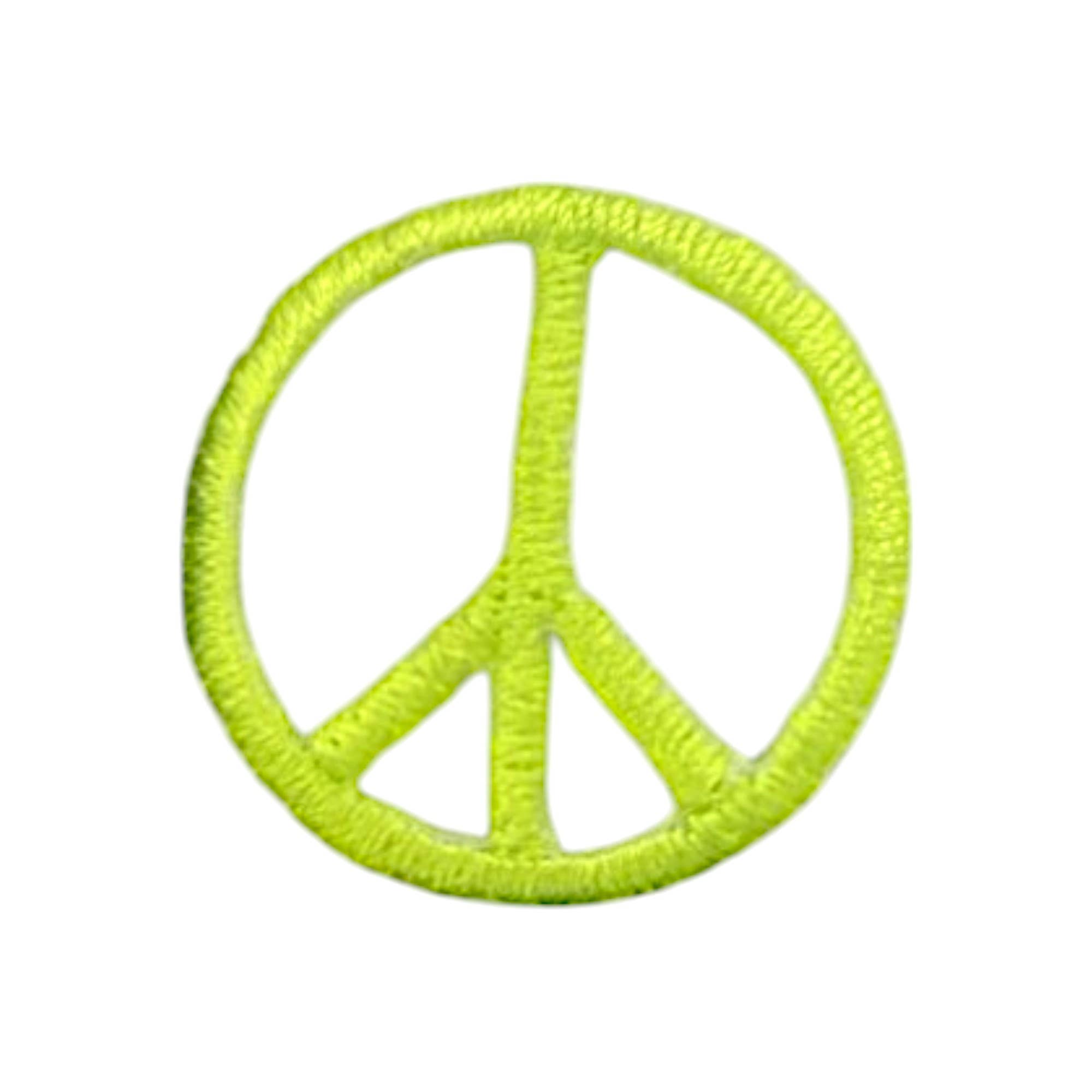 Wholesale Applique – wholesale Patch – 1" Peace Sign, Embroidered, Iron on Patch9