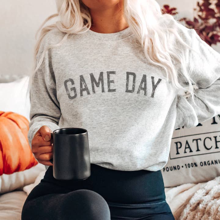 GAME DAY Graphic Unisex Fleece Pullover for wholesale by Shamaim
