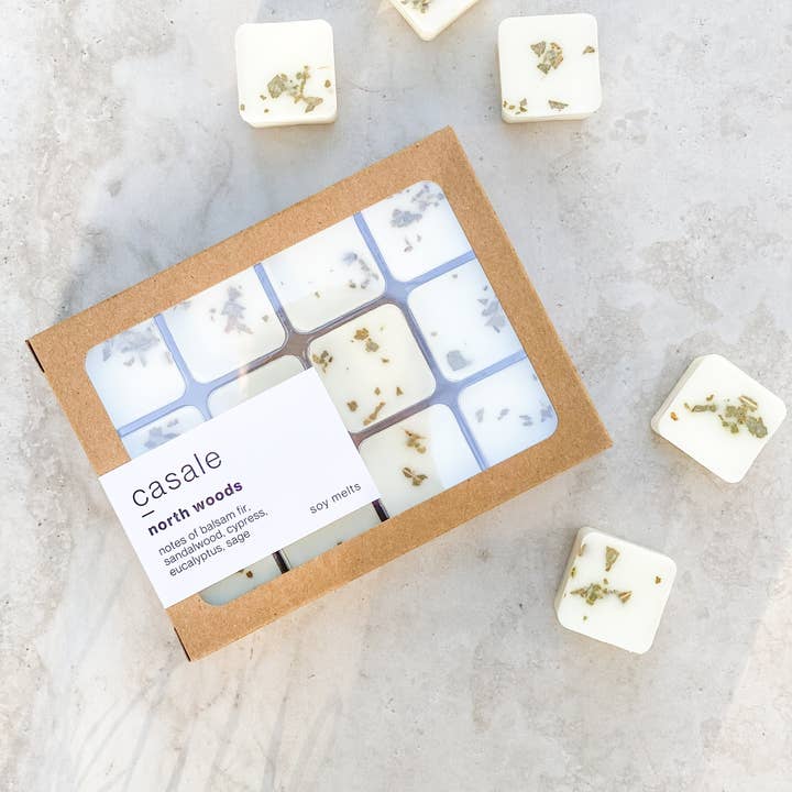 12 north woods scented soy wax melts for wholesale by Casale