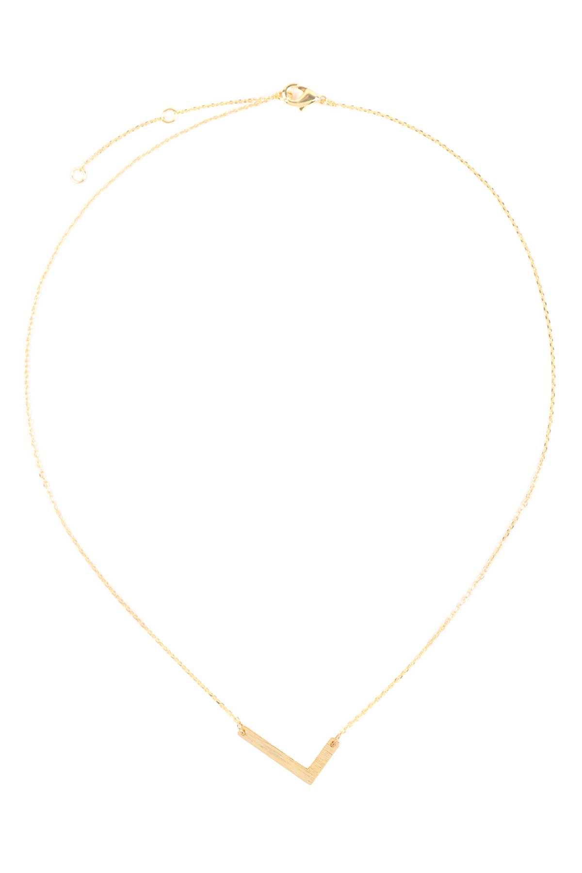 MYS Wholesale Inc - Wholesale Pendant/Charm Necklace - Initial Rough Finish Chain Necklace43